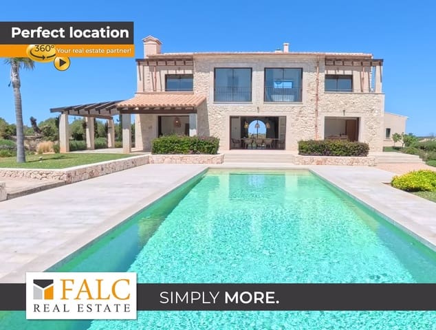 4 chambre Finca/Maison de Campagne à vendre à Cala Llombards, Santanyí avec piscine garage - 4 490 000 € (Ref: 9205496)