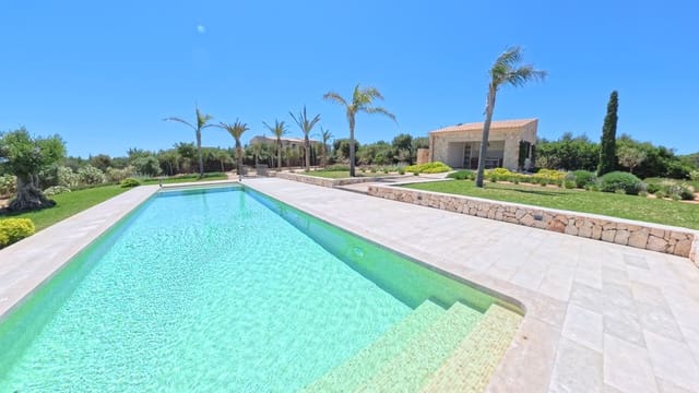 4 chambre Finca/Maison de Campagne à vendre à Cala Llombards, Santanyí avec piscine garage - 4 490 000 € (Ref: 9205496)
