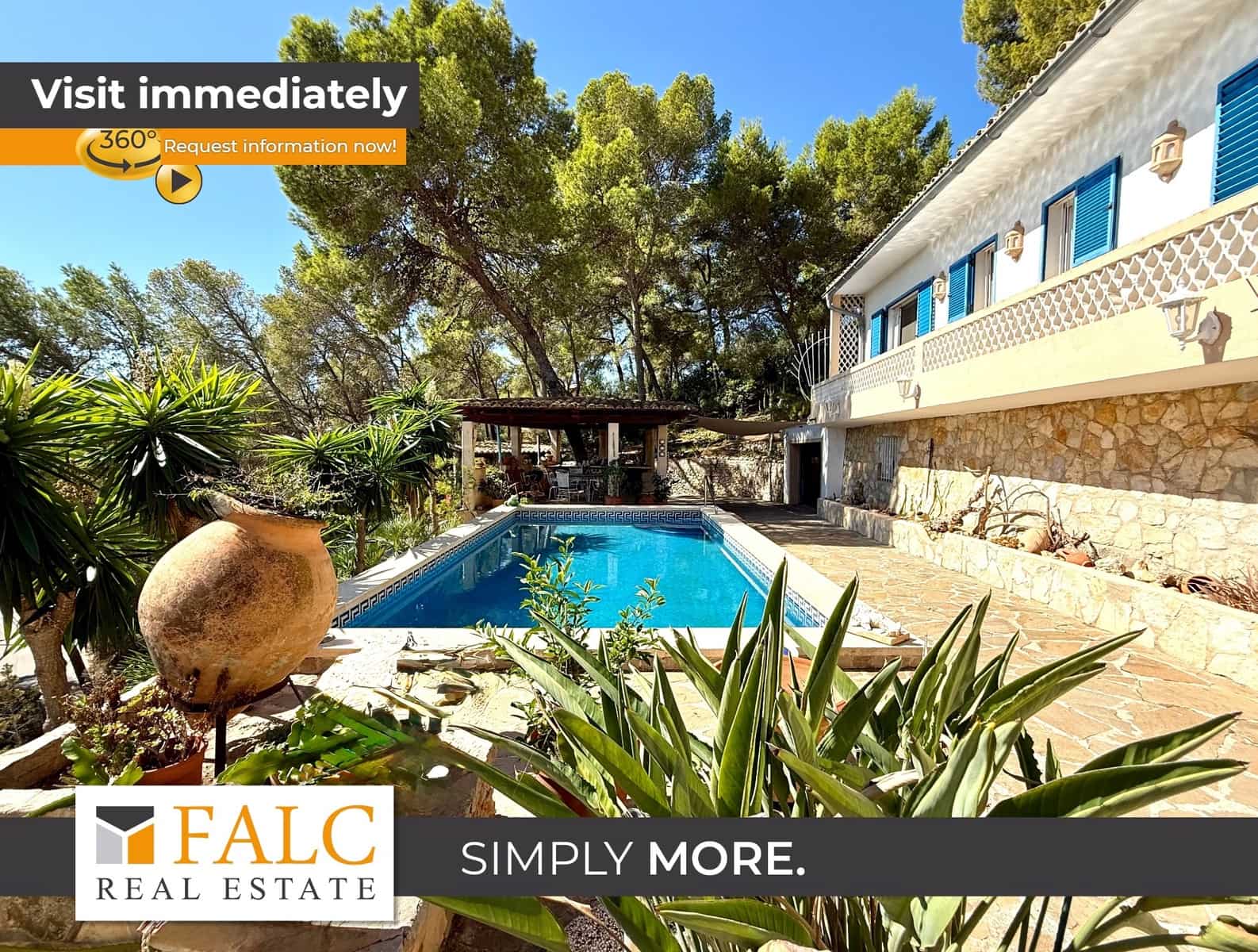 2 soverom Villa til salgs i Peguera / Paguera med svømmebasseng - € 1 698 000 (Ref: 9238837)