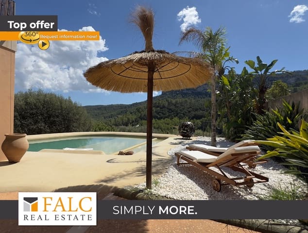 2 soveværelse Finca/Landehus til salg i Puigpunyent med swimmingpool garage - € 1.990.000 (Ref: 9255801)