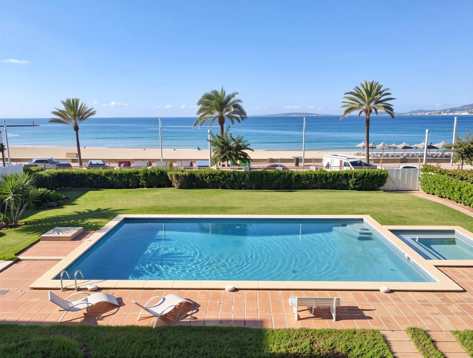 3 chambre Appartement à vendre à Palma de Mallorca avec piscine garage - 1 480 000 € (Ref: 9261974)