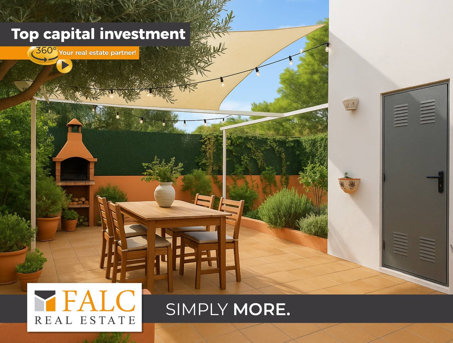 Semi-Rækkehus til salg i Cala Millor med swimmingpool garage - € 1.289.000 (Ref: 9271749)