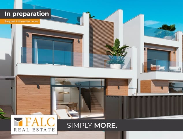 3 makuuhuone Huvila myytävänä paikassa San Pedro del Pinatar ciudad, San Pedro del Pinatar mukana uima-altaan 
autotalli - 369 900 € (Ref: 9271916)