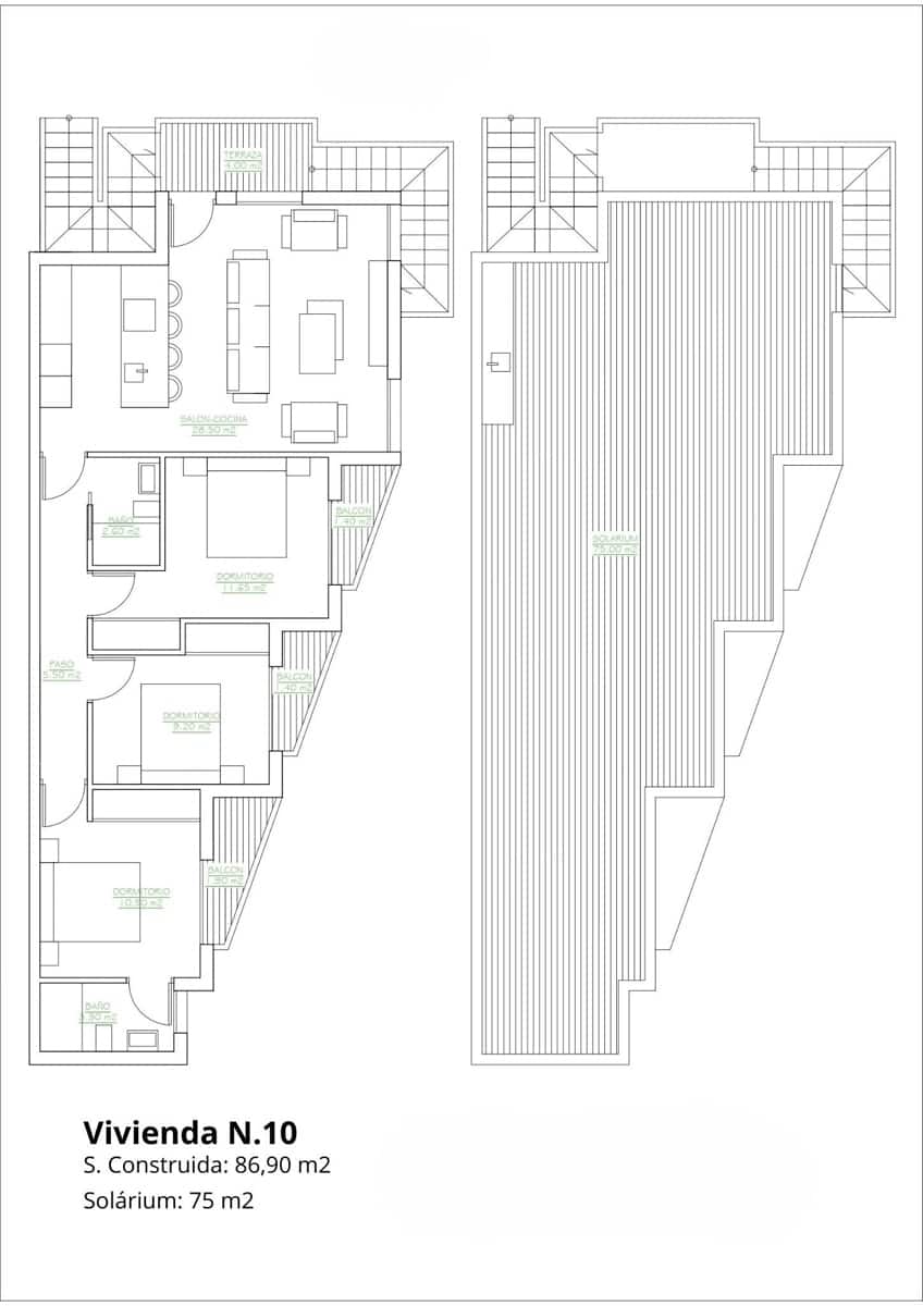 Bungalow de 3 habitaciones en San Pedro del Pinatar en venta con piscina garaje - 269.900 € (Ref: 9278708)