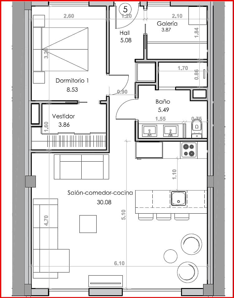 1 bedroom Apartment for sale in Santa Pola with pool garage - € 449,000 (Ref: 9282804)