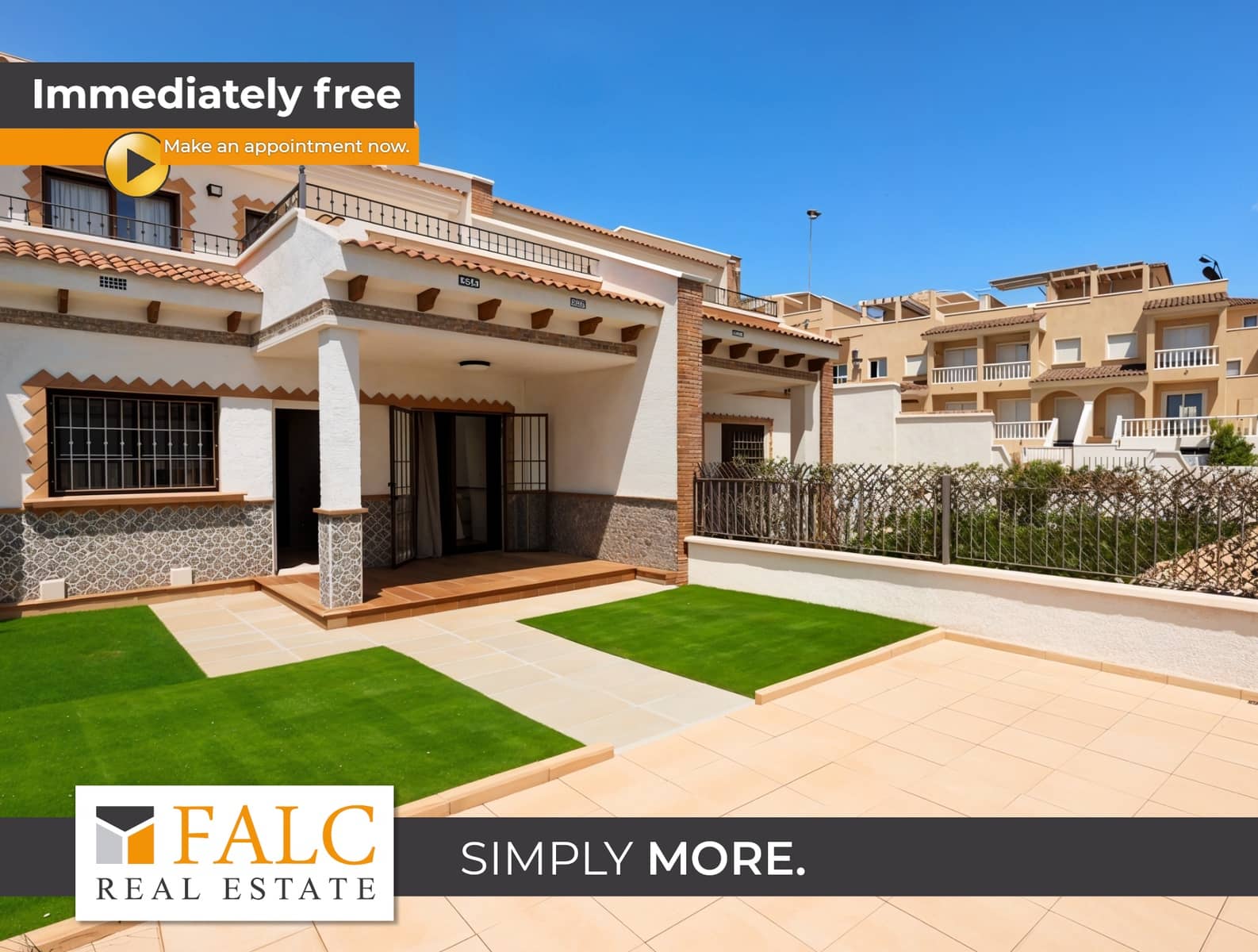 3 chambre Villa/Maison Mitoyenne à vendre à San Miguel de Salinas avec piscine garage - 229 000 € (Ref: 9289489)