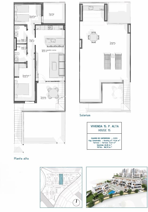 3 soverom Bungalow til salgs i Vera med svømmebasseng garasje - € 268 500 (Ref: 9289813)