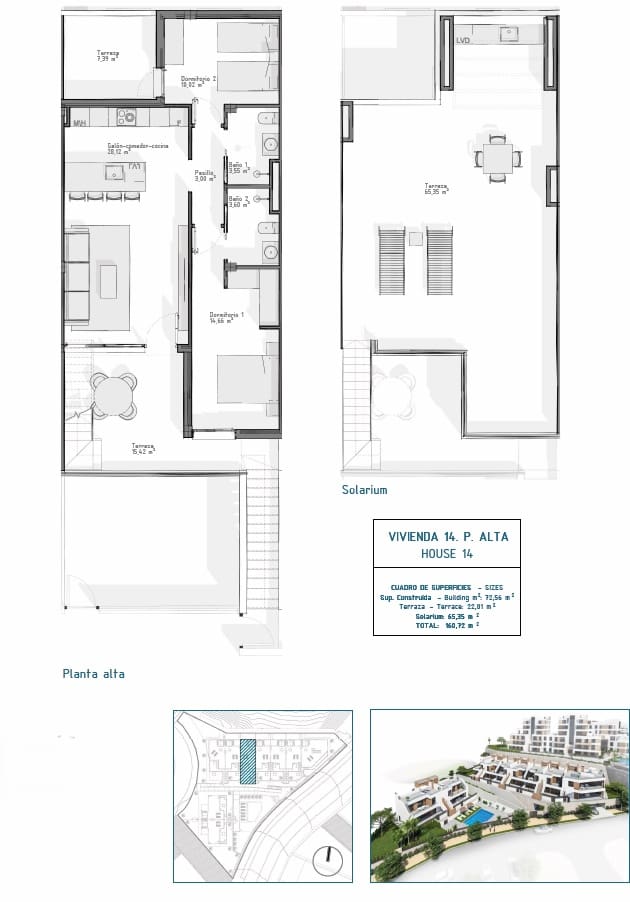 3 soverom Bungalow til salgs i Vera med svømmebasseng garasje - € 268 500 (Ref: 9289813)