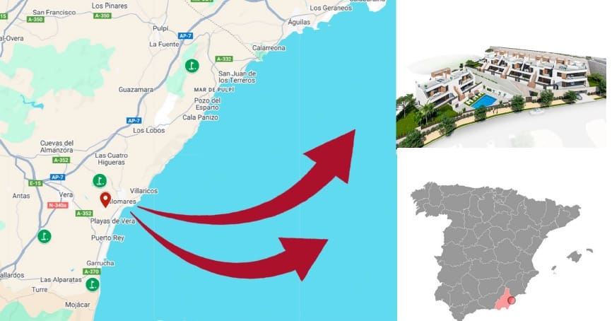 3 soverom Bungalow til salgs i Vera med svømmebasseng garasje - € 268 500 (Ref: 9289813)