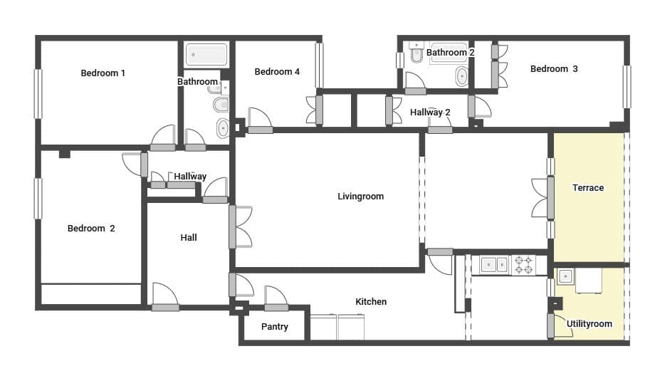 4 Zimmer Apartment zu verkaufen in Palma de Mallorca mit Garage - 750.000 € (Ref: 9301527)