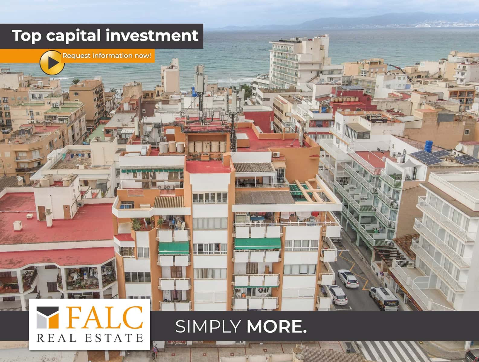 4 camera da letto Appartamento in vendita in Palma de Mallorca - 399.000 € (Rif: 9339183)