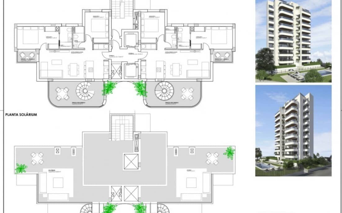 2 camera da letto Attico in vendita in Guardamar del Segura con piscina garage - 539.000 € (Rif: 9357944)