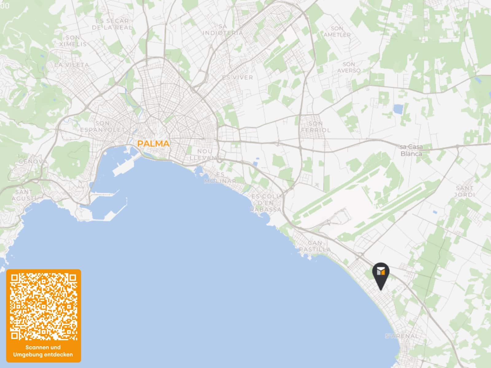 2 makuuhuone Huoneisto myytävänä paikassa Palma de Mallorca - 370 000 € (Ref: 9362821)