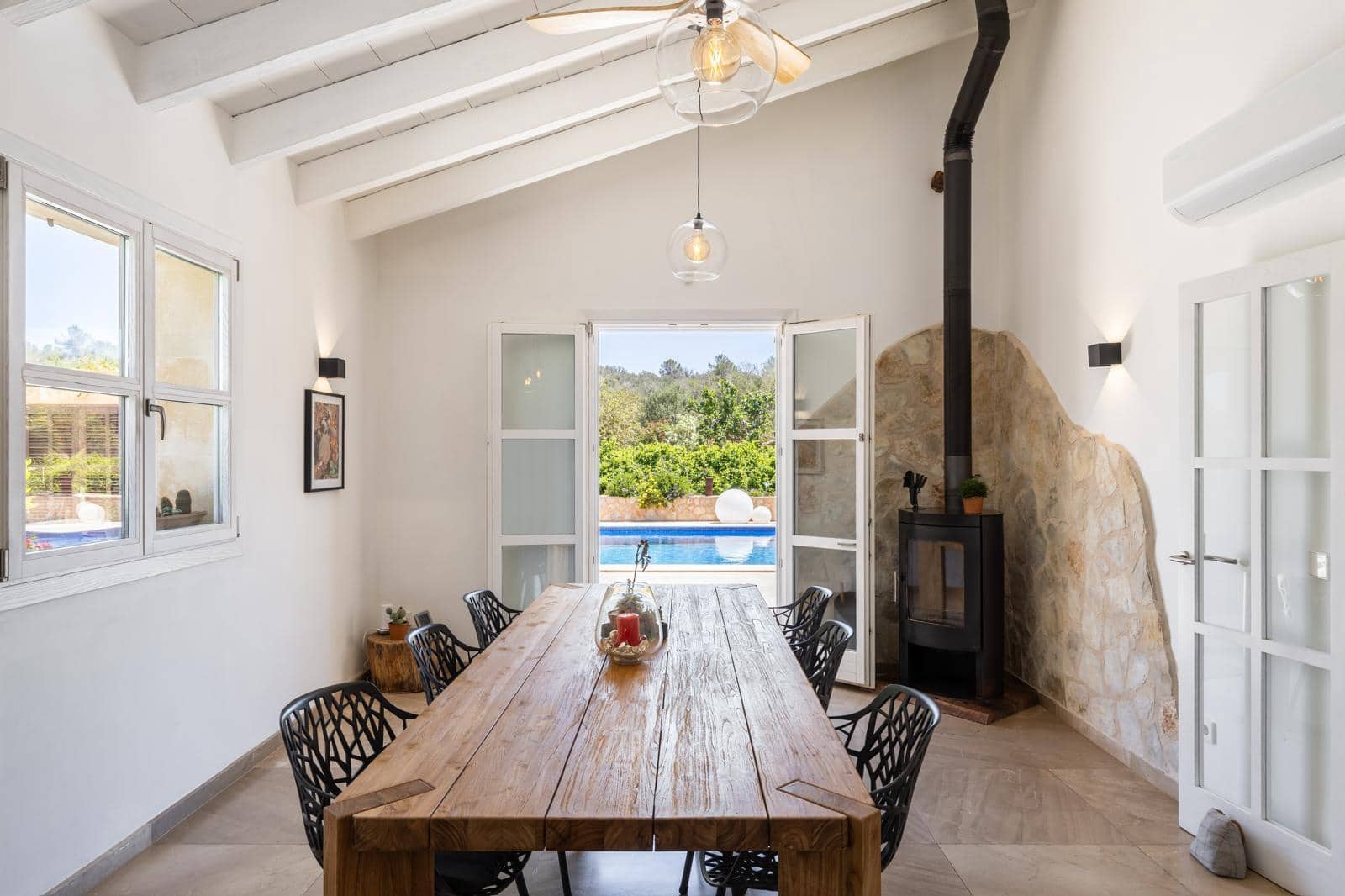 4 chambre Finca/Maison de Campagne à vendre à Montuiri avec piscine garage - 1 990 000 € (Ref: 9365958)