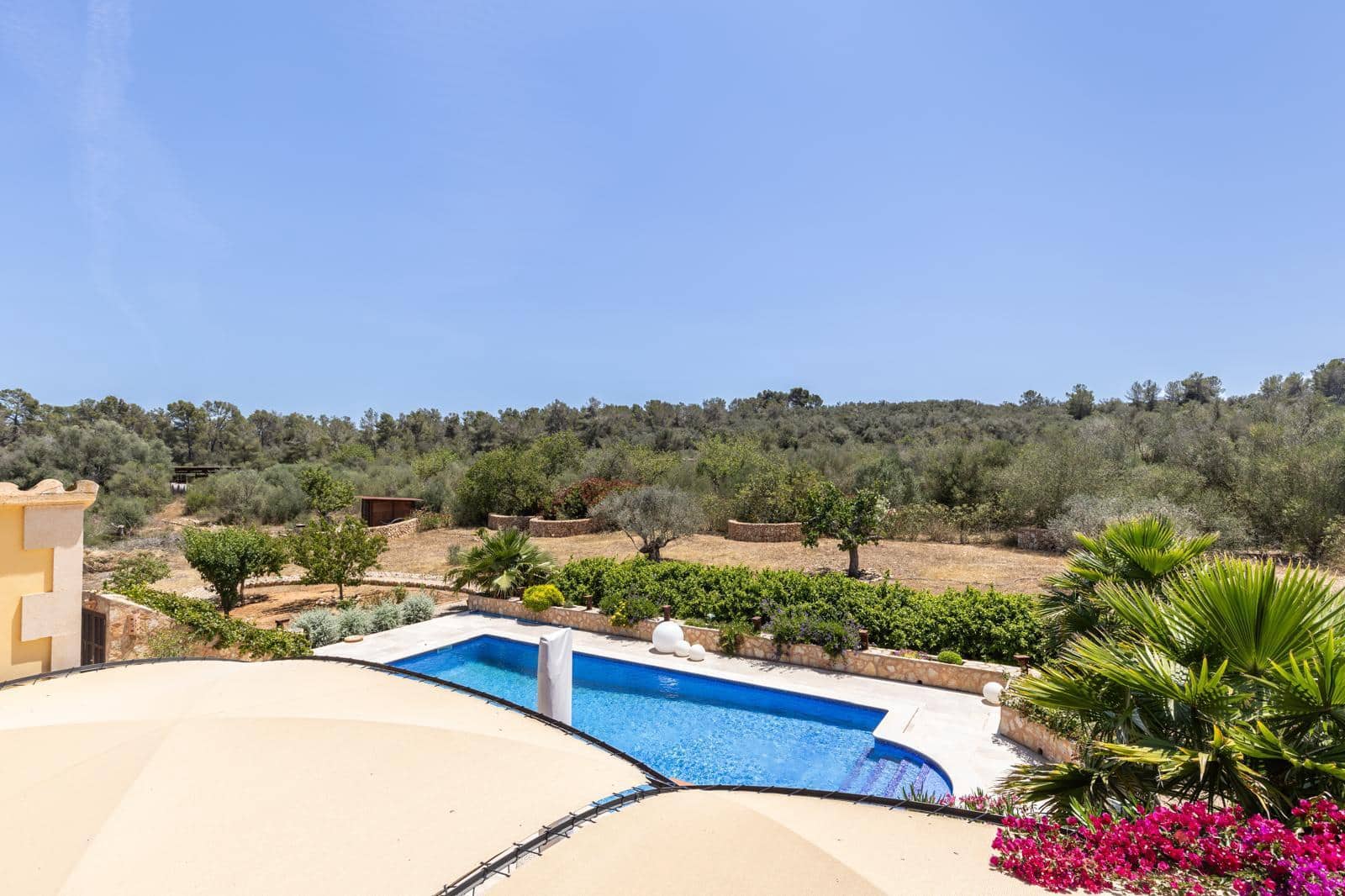 4 chambre Finca/Maison de Campagne à vendre à Montuiri avec piscine garage - 1 990 000 € (Ref: 9365958)