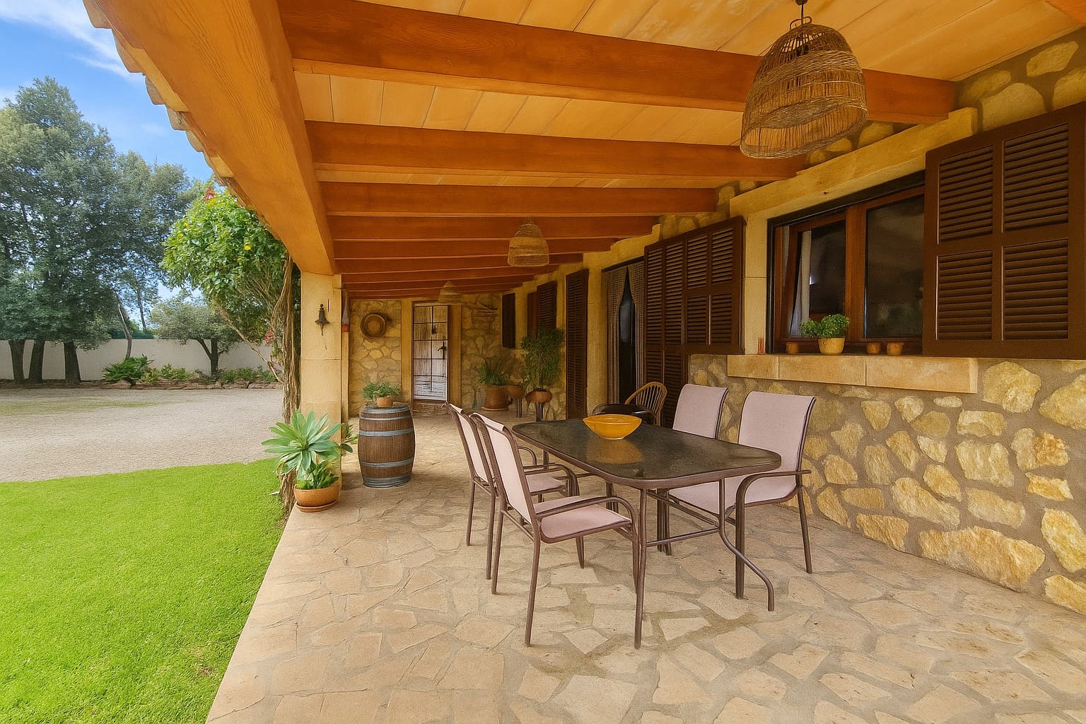 3 sypialnia Finka/Dom wiejski do wynajęcia w Son Servera z basenem garażem - 2 900 € (Ref: 9371991)