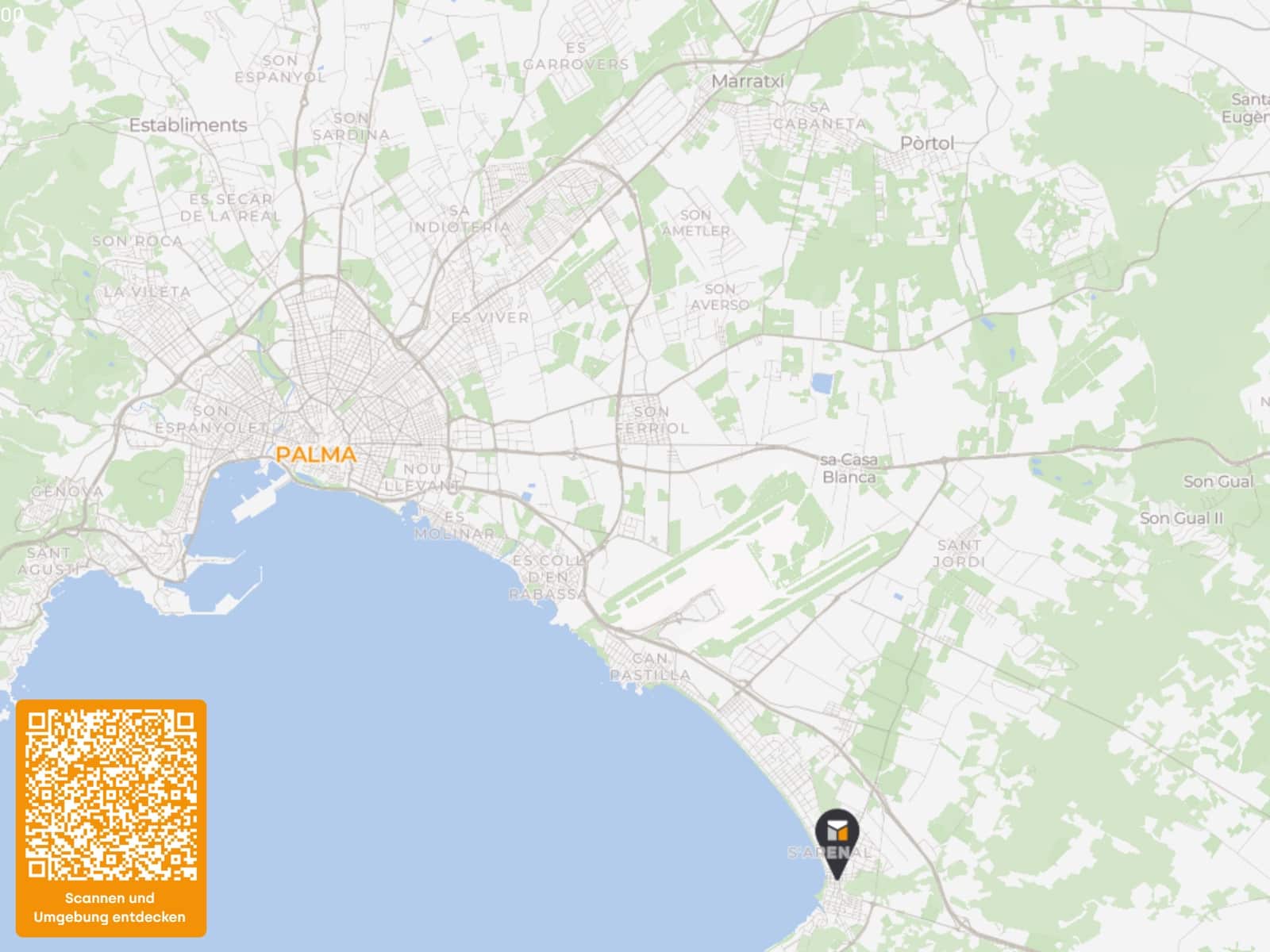 2 bedroom Apartment for sale in L'Arenal / S'Arenal with garage - € 449,000 (Ref: 9372143)