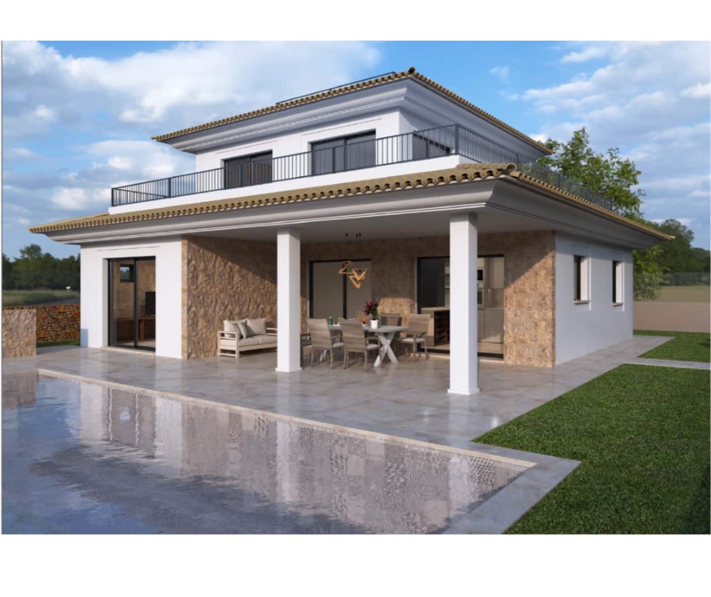 3 bedroom Villa for sale in Cala Llombards with pool - € 1,850,000 (Ref: 9383211)