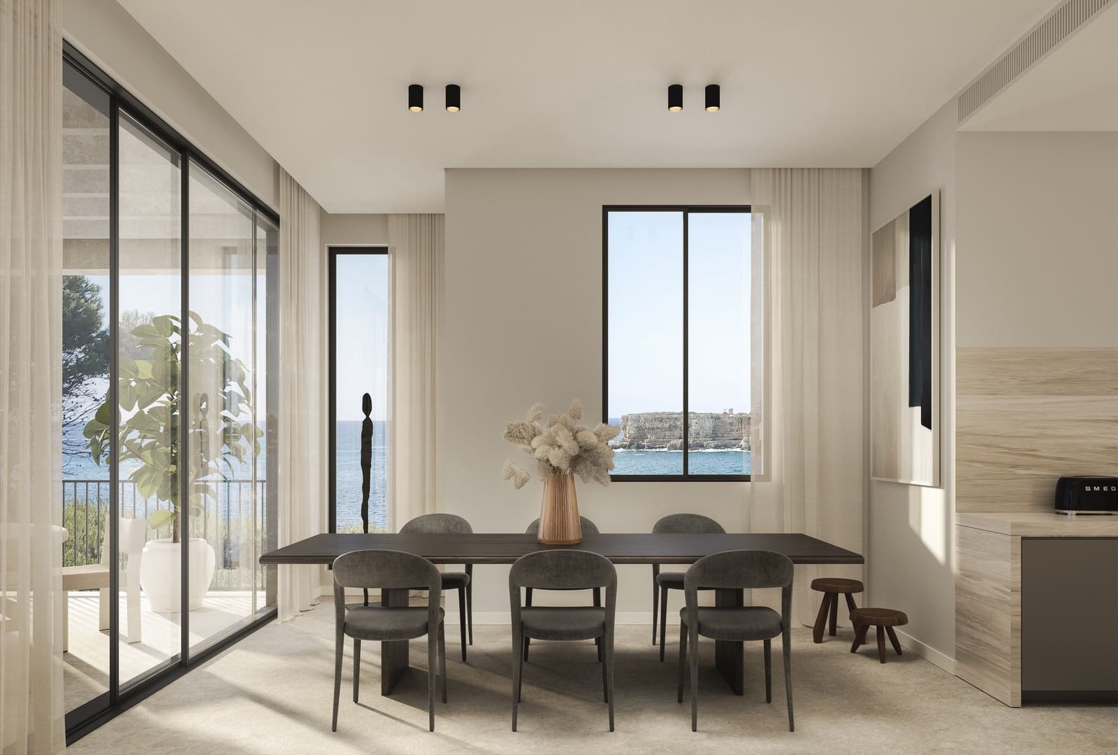 3 makuuhuone Bungalow myytävänä paikassa Cala Figuera mukana uima-altaan - 895 000 € (Ref: 9386311)