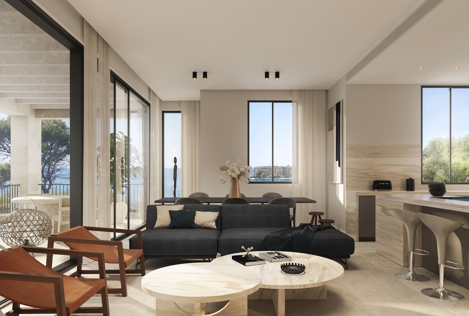 3 makuuhuone Bungalow myytävänä paikassa Cala Figuera mukana uima-altaan - 895 000 € (Ref: 9386311)