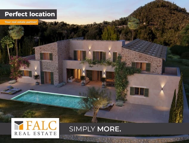 7 chambre Finca/Maison de Campagne à vendre à Son Servera avec piscine garage - 3 100 000 € (Ref: 9396884)