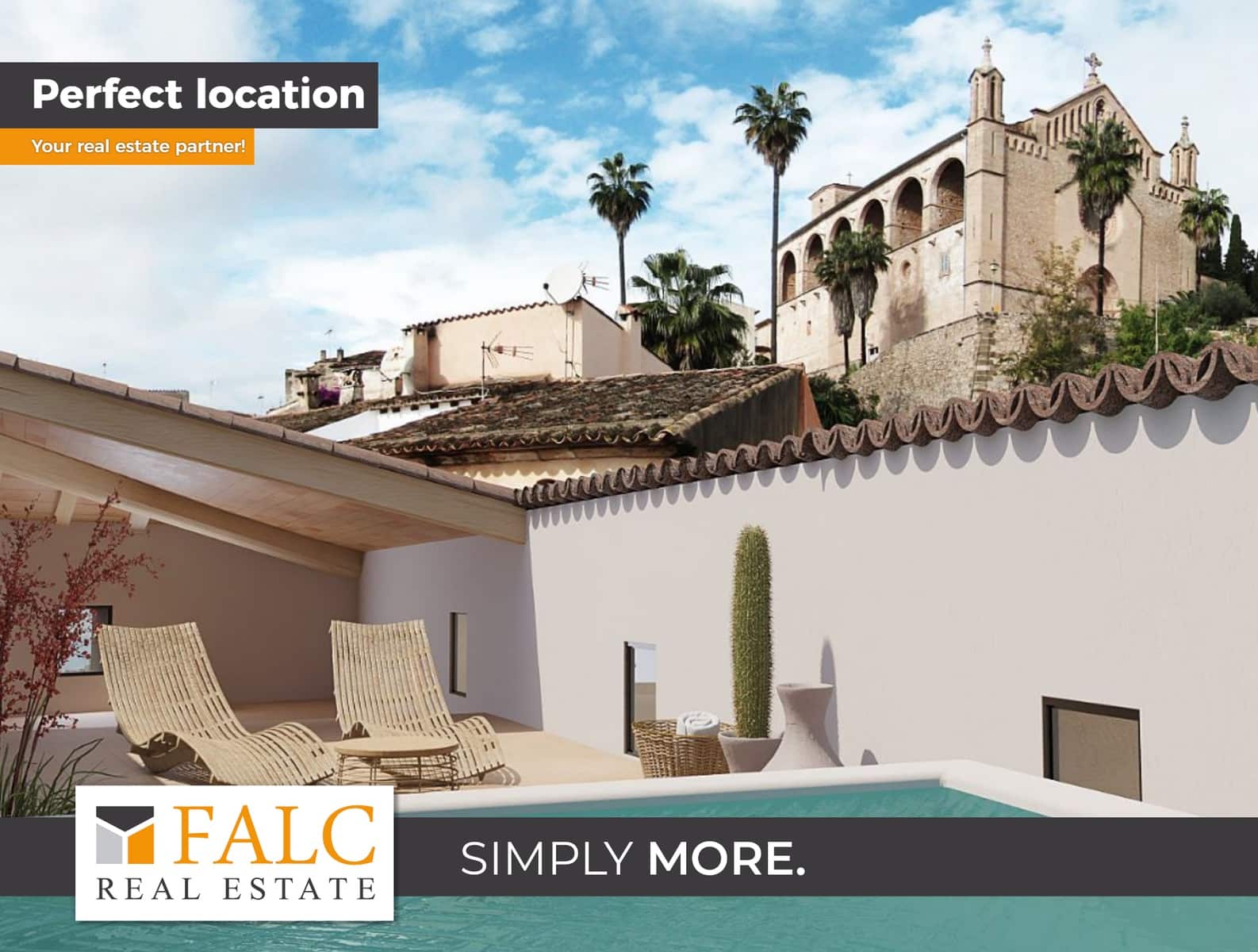 4 quarto Casa em Banda para venda em Arta com piscina garagem - 1 800 000 € (Ref: 9397876)