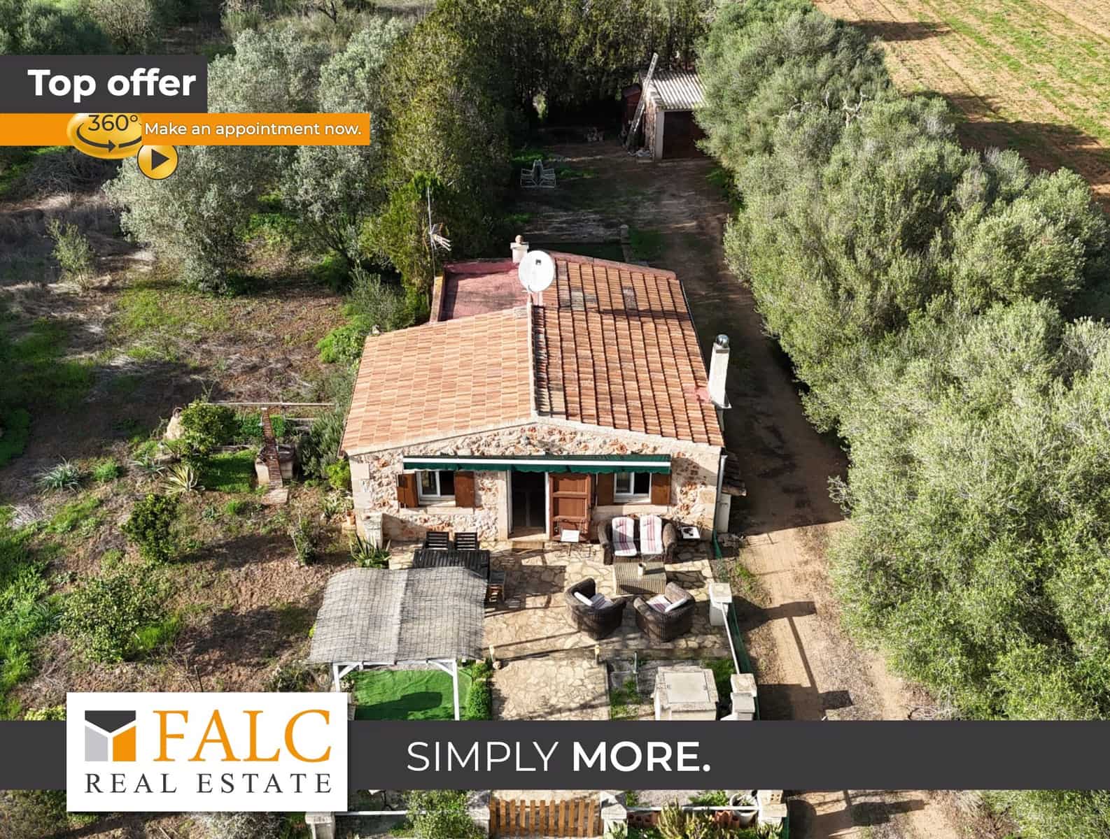 1 slaapkamer Finca/Landhuis te koop in Felanitx met garage - € 345.000 (Ref: 9398767)