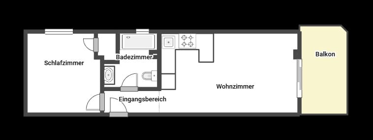 1 soveværelse Lejlighed til salg i Can Pastilla - € 350.000 (Ref: 9399815)