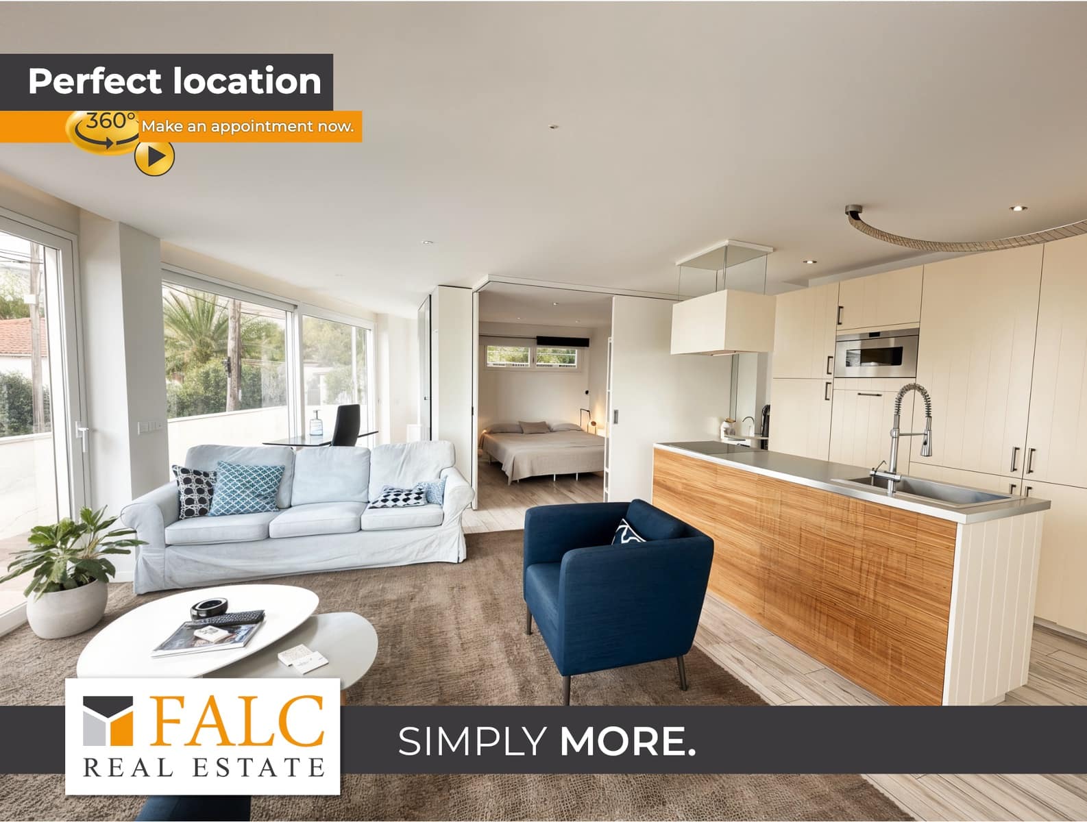 2 sovrum Lägenhet till salu i Palma de Mallorca med pool - 390 000 € (Ref: 9409024)