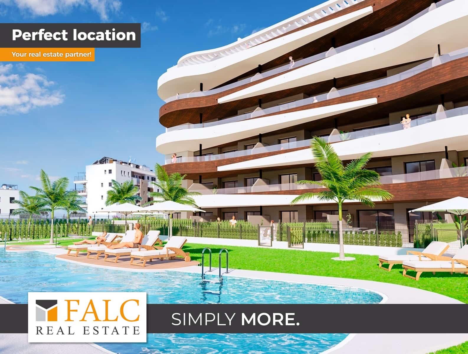 3 sovrum Lägenhet att hyra i Sa Coma med pool garage - 1 980 € (Ref: 9414931)