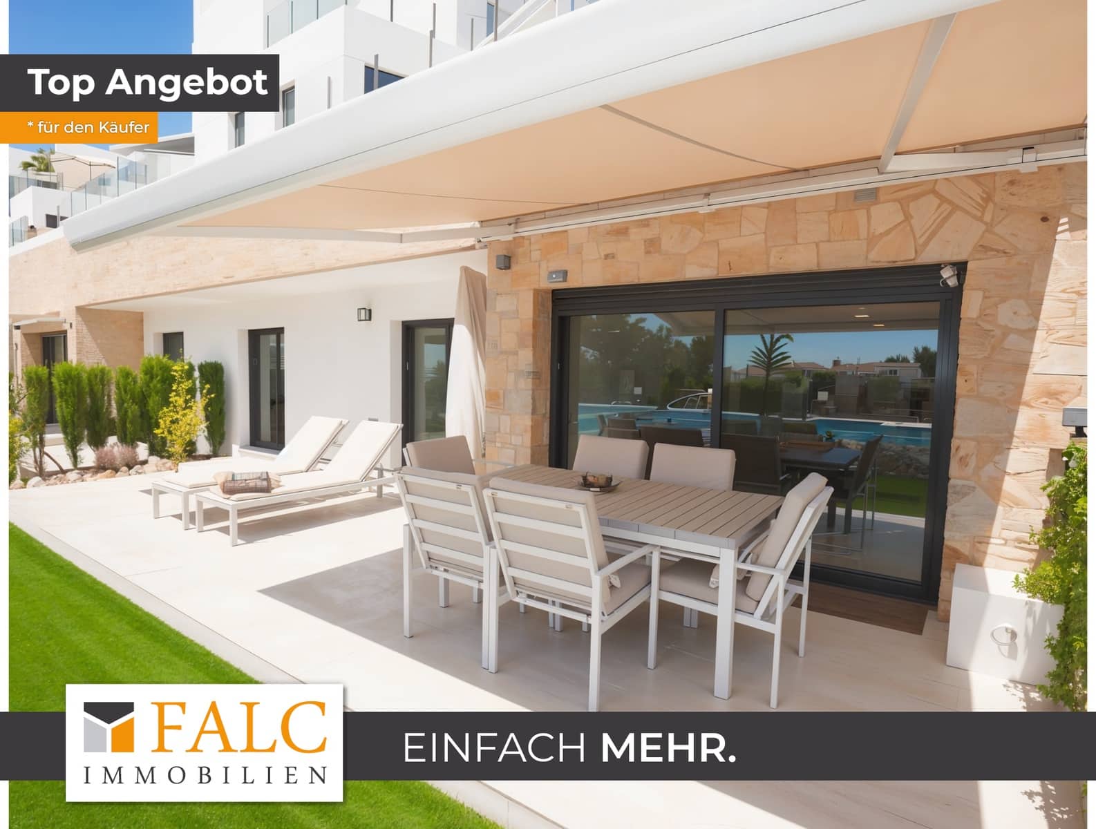 2 chambre Appartement à vendre à Orihuela Costa avec piscine - 279 000 € (Ref: 9418901)