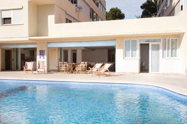 1 soveværelse Lejlighed til salg i San Agustín / Sant Agustí, Palma de Mallorca med swimmingpool - € 350.000 (Ref: 9428146)
