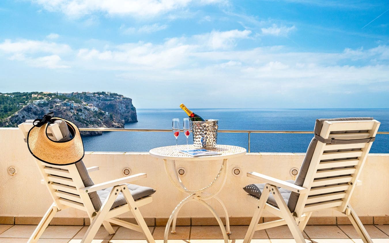 3 makuuhuone Kattohuoneisto myytävänä paikassa Puerto de Andratx mukana uima-altaan 
autotalli - 1 695 000 € (Ref: 9428147)