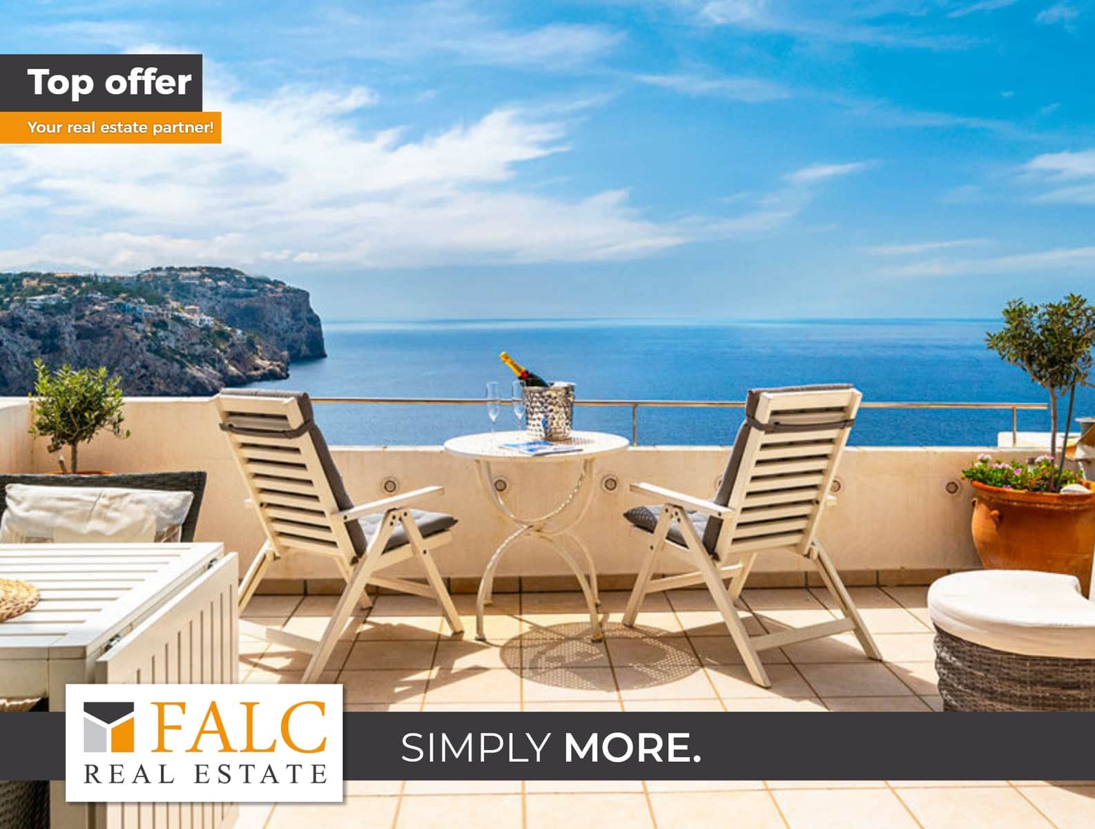 3 makuuhuone Kattohuoneisto myytävänä paikassa Puerto de Andratx mukana uima-altaan 
autotalli - 1 695 000 € (Ref: 9428147)