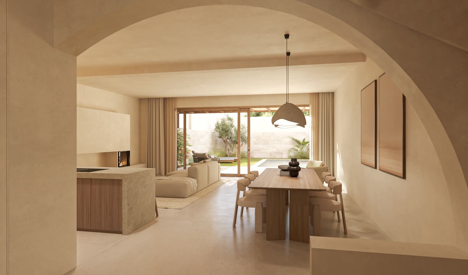 4 chambre Maison de Ville à vendre à Santanyi avec piscine - 2 350 000 € (Ref: 9428790)