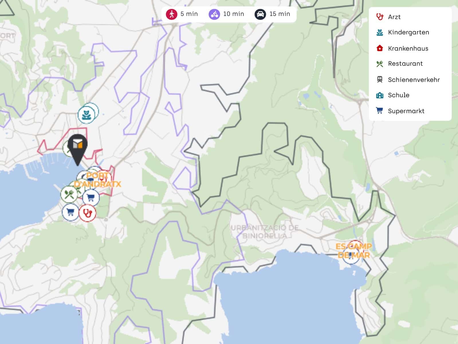 6 sypialnia Willa na sprzedaż w Puerto de Andratx z basenem garażem - 12 900 000 € (Ref: 9432004)