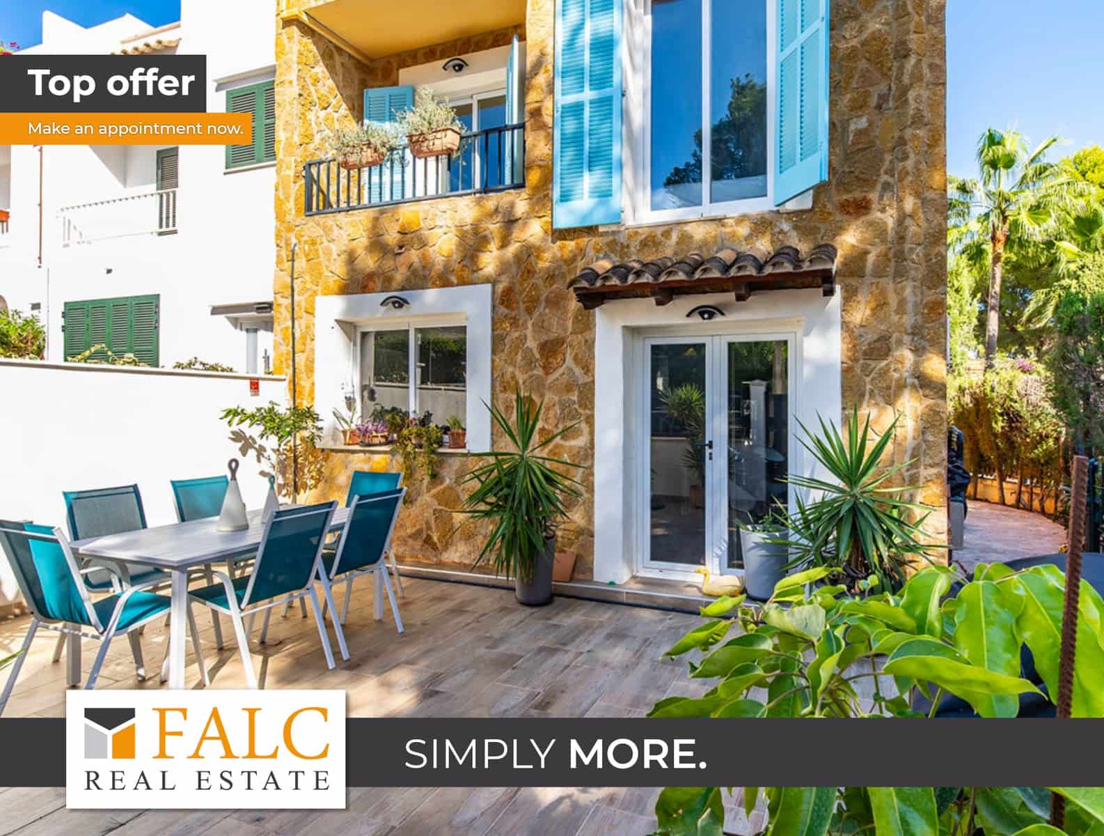 3 sypialnia Dom szeregowy na sprzedaż w Santa Ponsa z basenem garażem - 740 000 € (Ref: 9432534)