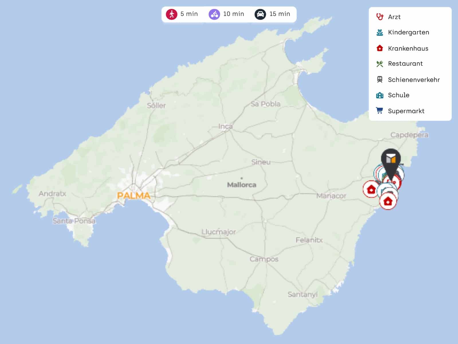 2 bedroom Apartment for rent in Cala Millor with pool - € 2,800 (Ref: 9442006)