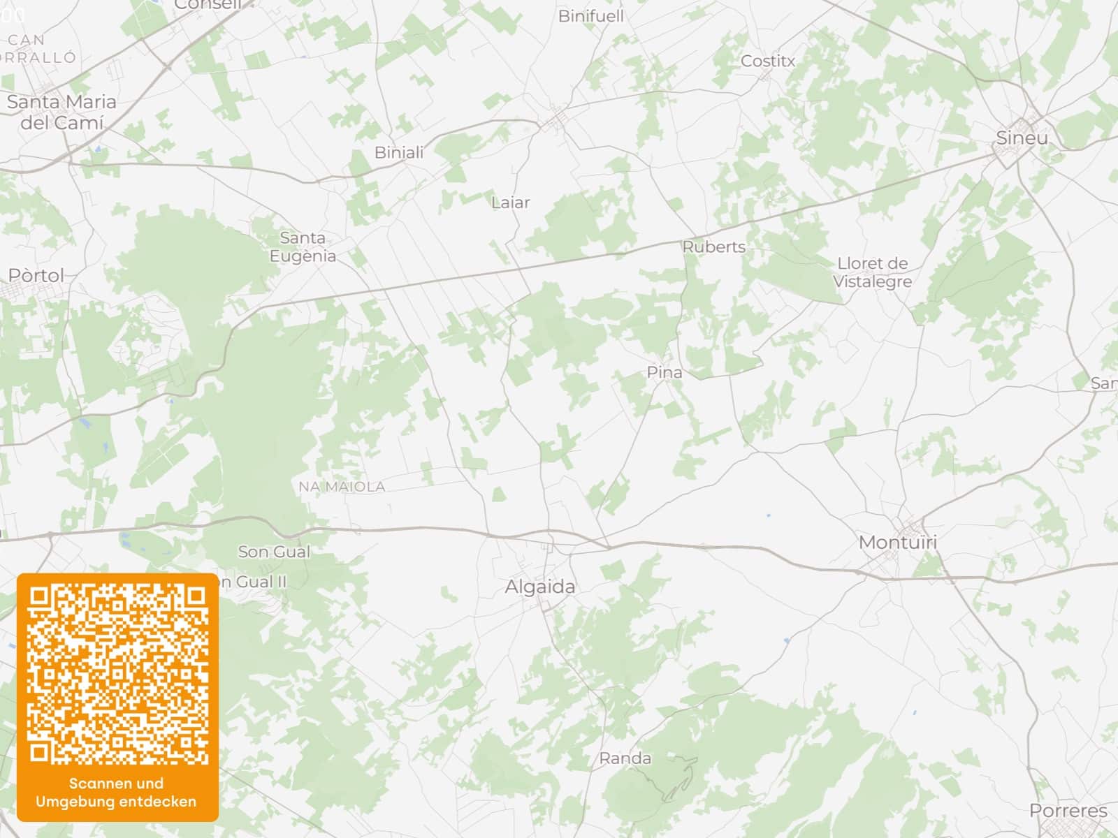 Ubebygd land til salgs i Algaida - € 375 000 (Ref: 9444753)