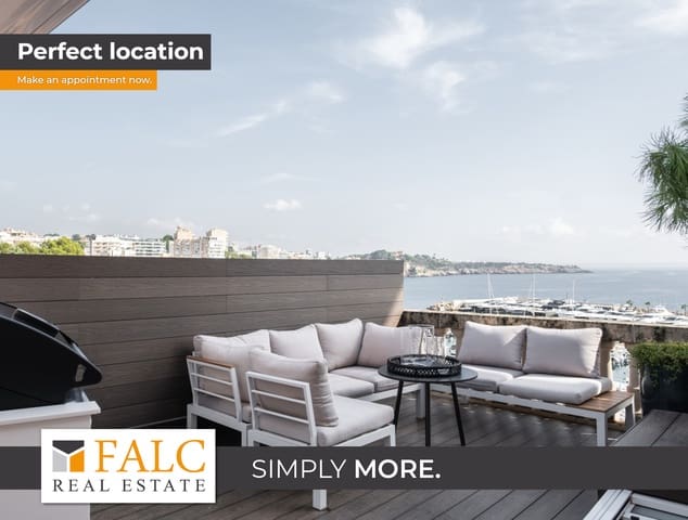 Ático de 2 habitaciones en San Agustín / Sant Agustí, Palma de Mallorca en venta con piscina - 1.480.000 € (Ref: 9444977)