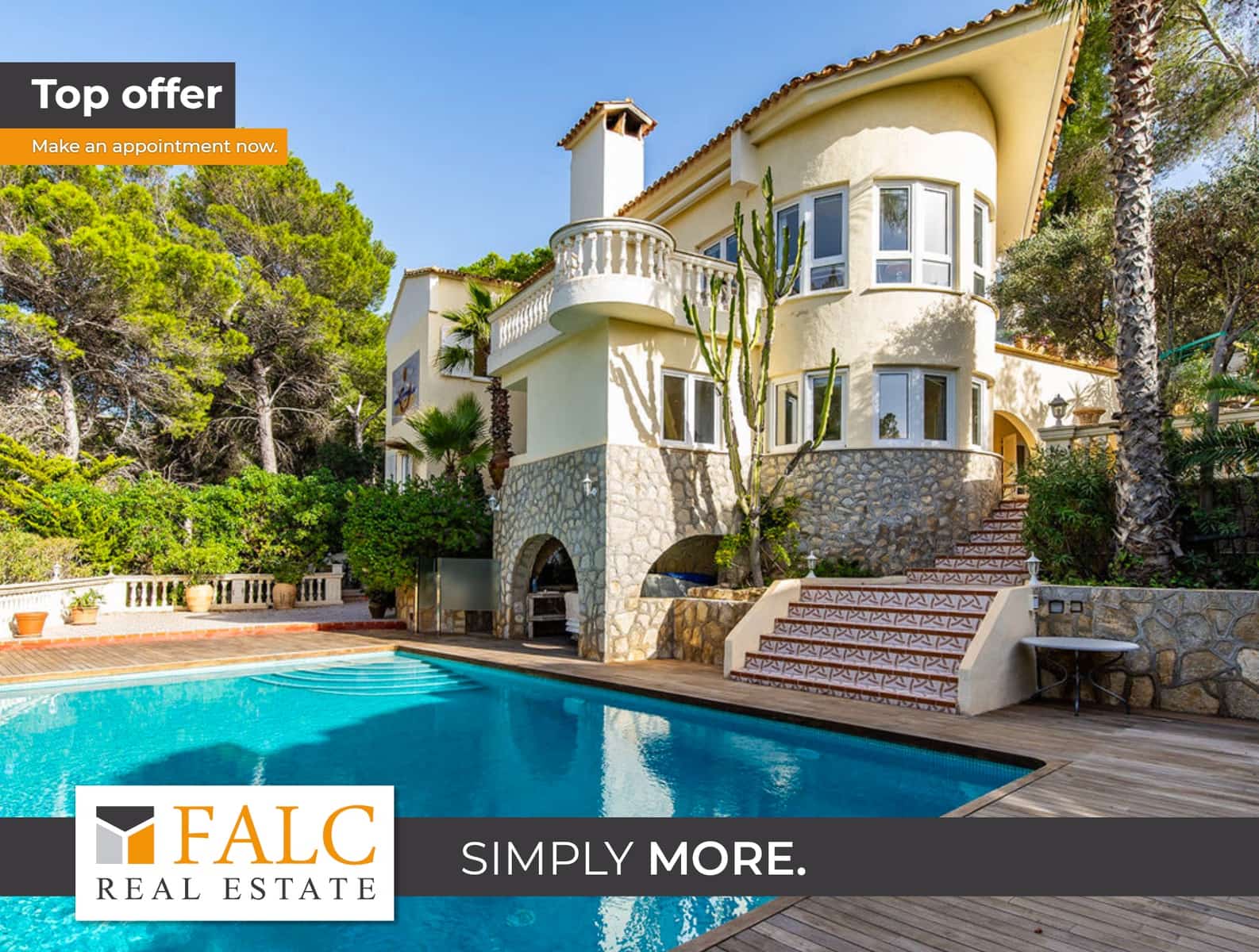 4 soverom Villa til salgs i Costa de la Calma med svømmebasseng garasje - € 2 700 000 (Ref: 9445514)