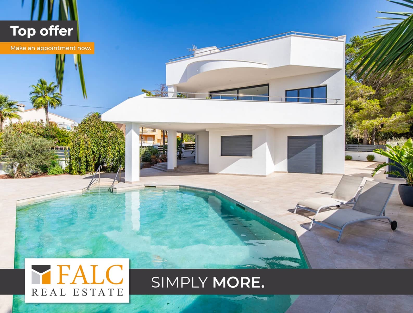 5 soverom Villa til salgs i Badia Gran med svømmebasseng garasje - € 2 100 000 (Ref: 9445519)