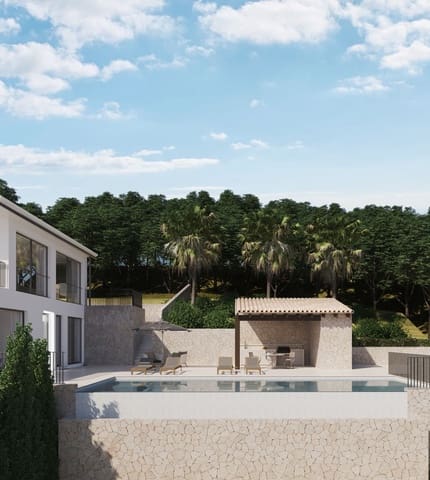 4 camera da letto Villa in vendita in Galilea, Puigpunyent con piscina garage - 2.750.000 € (Rif: 9447181)