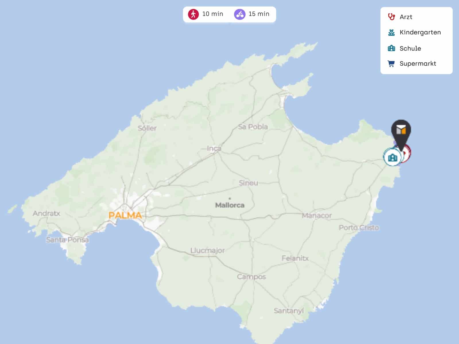 3 soverom Leilighet til salgs i Cala Ratjada med svømmebasseng garasje - € 420 000 (Ref: 9450526)