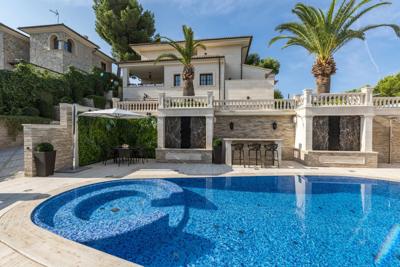 6 Zimmer Villa zu verkaufen in Peguera / Paguera mit Pool Garage - 4.700.000 € (Ref: 9450529)