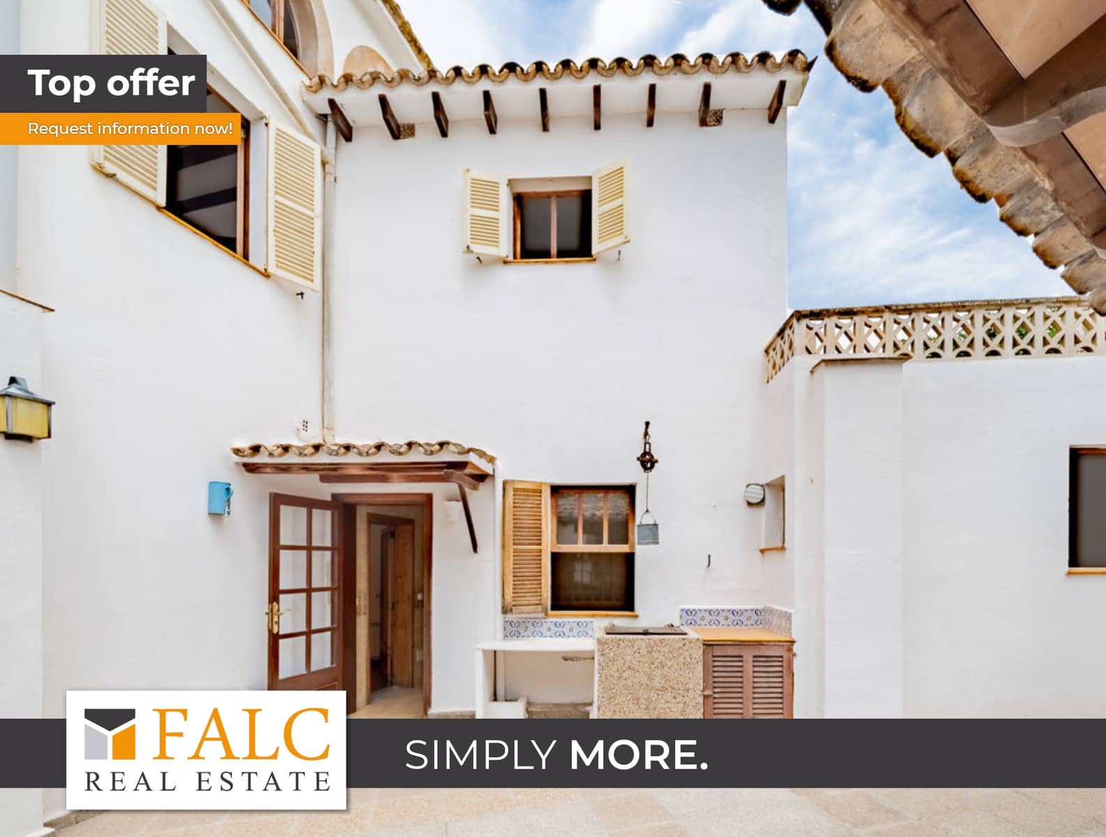 4 Zimmer Haus zu verkaufen in L'Arraco / S'Arraco mit Garage - 640.000 € (Ref: 9450569)