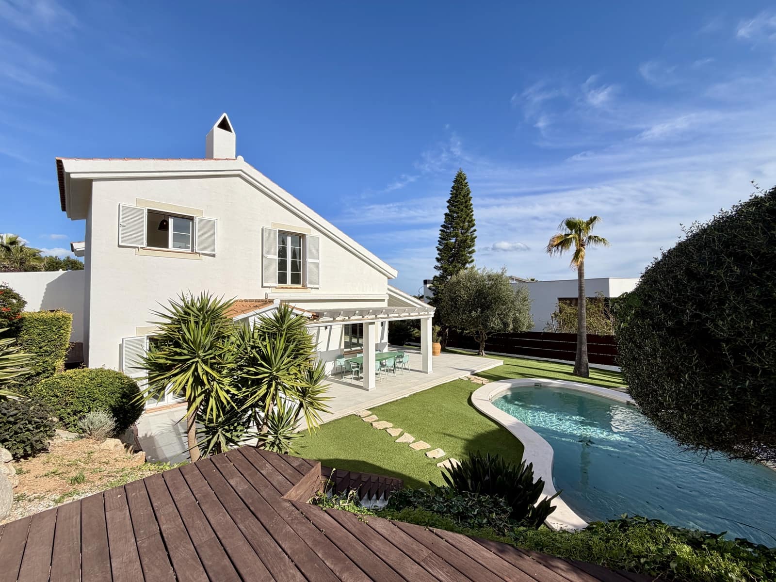 6 sypialnia Willa na sprzedaż w Santa Ponsa z basenem garażem - 2 750 000 € (Ref: 9450859)