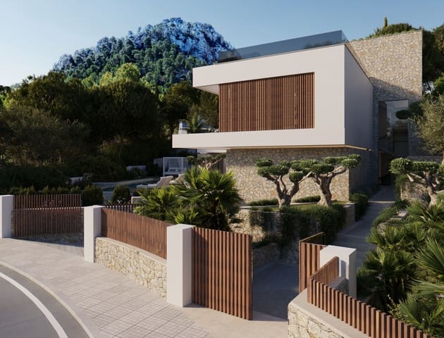 Chalet de 4 habitaciones en Puerto de Andratx, Andratx en venta con piscina garaje - 4.725.000 € (Ref: 9453633)