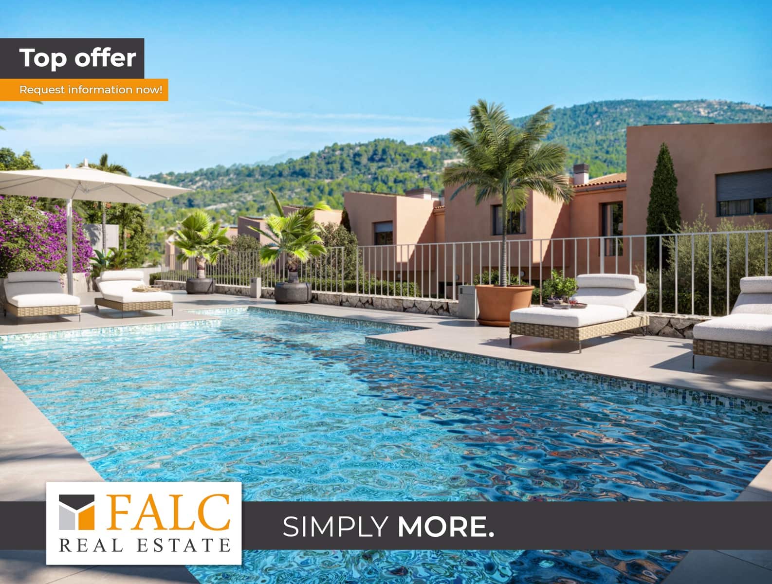 3 soverom Rekkehus til salgs i Esporles med svømmebasseng garasje - € 845 000 (Ref: 9459700)