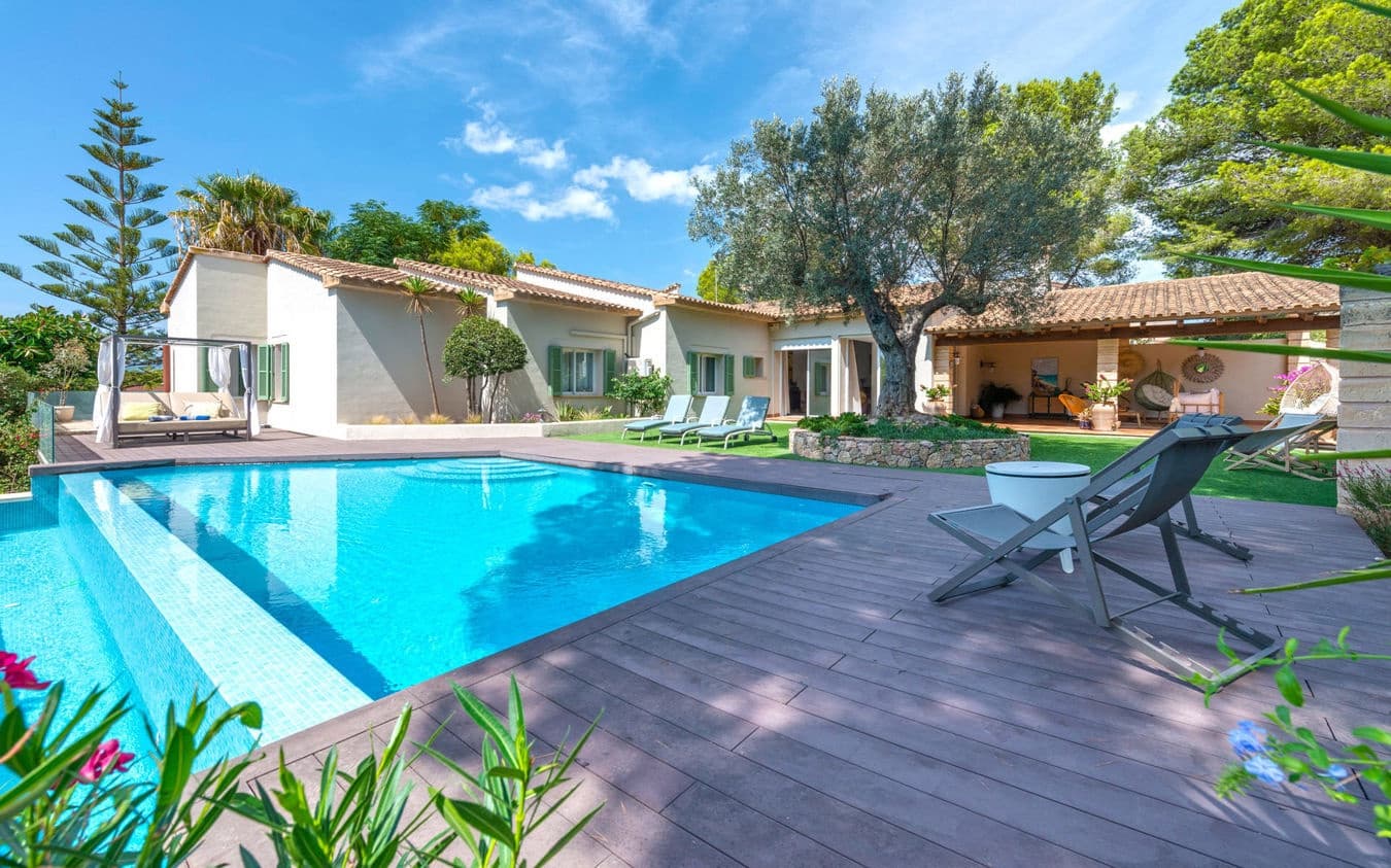 4 makuuhuone Huvila myytävänä paikassa Santa Ponsa mukana uima-altaan 
autotalli - 2 800 000 € (Ref: 9462655)